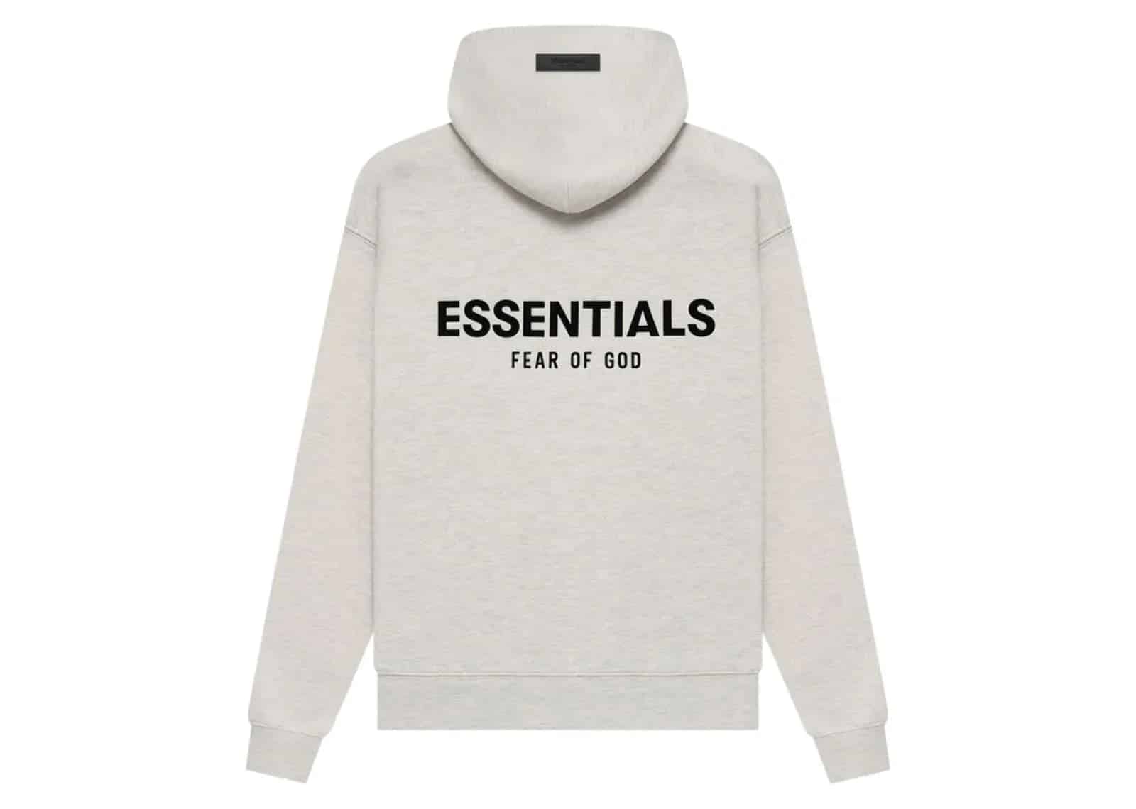 Fear Of God Essentials Hoodie Light Oatmeal - My Suti
