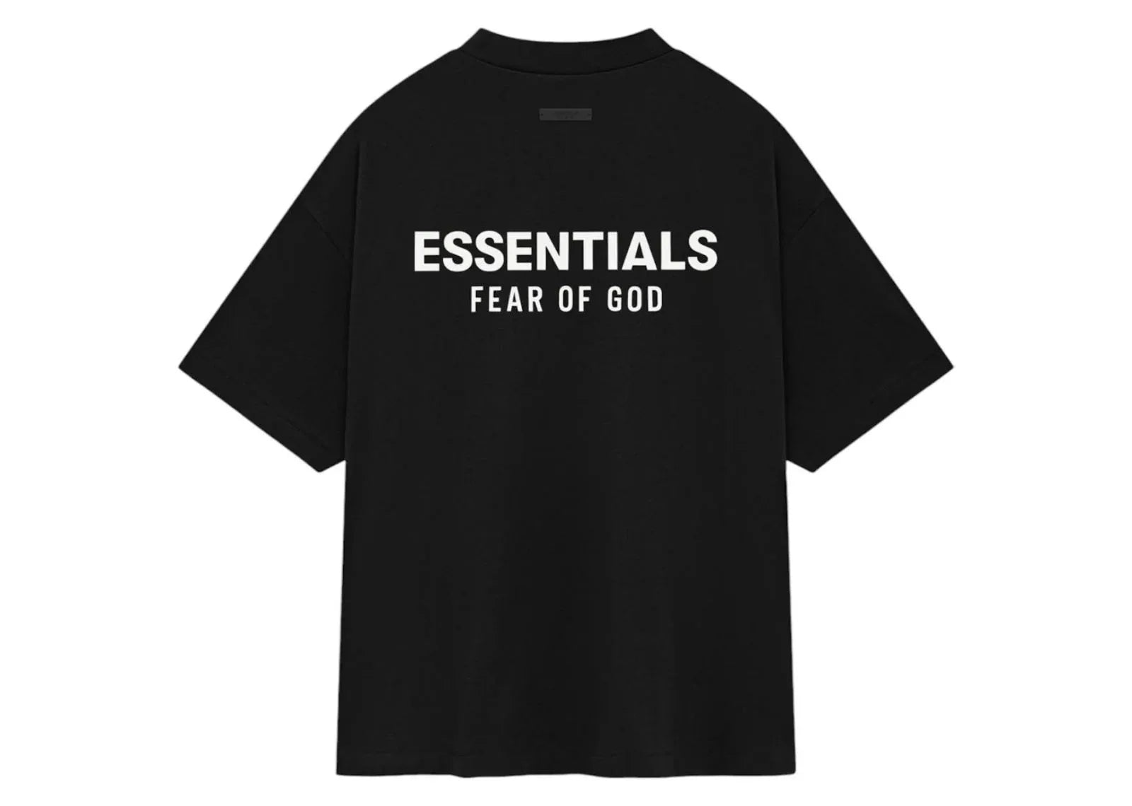 Fear Of God Essentials Jersey Crewneck T-Shirt Black - My Suti
