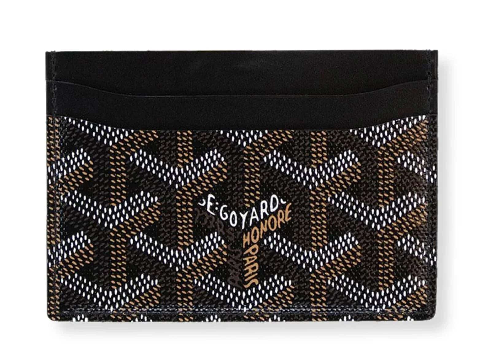 Goyard Saint Sulpice Black Card Holder - My Suti