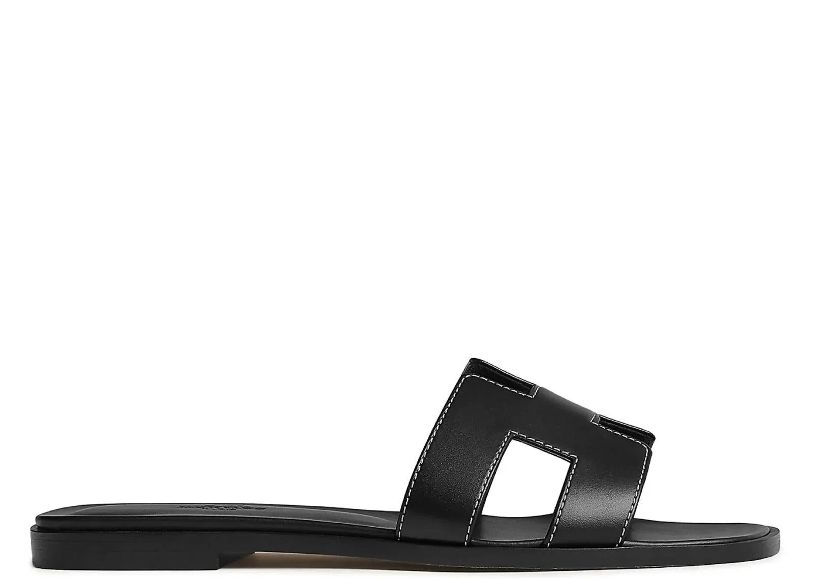 Hermes Oran Sandal Nior Box Calfskin Leather - My Suti