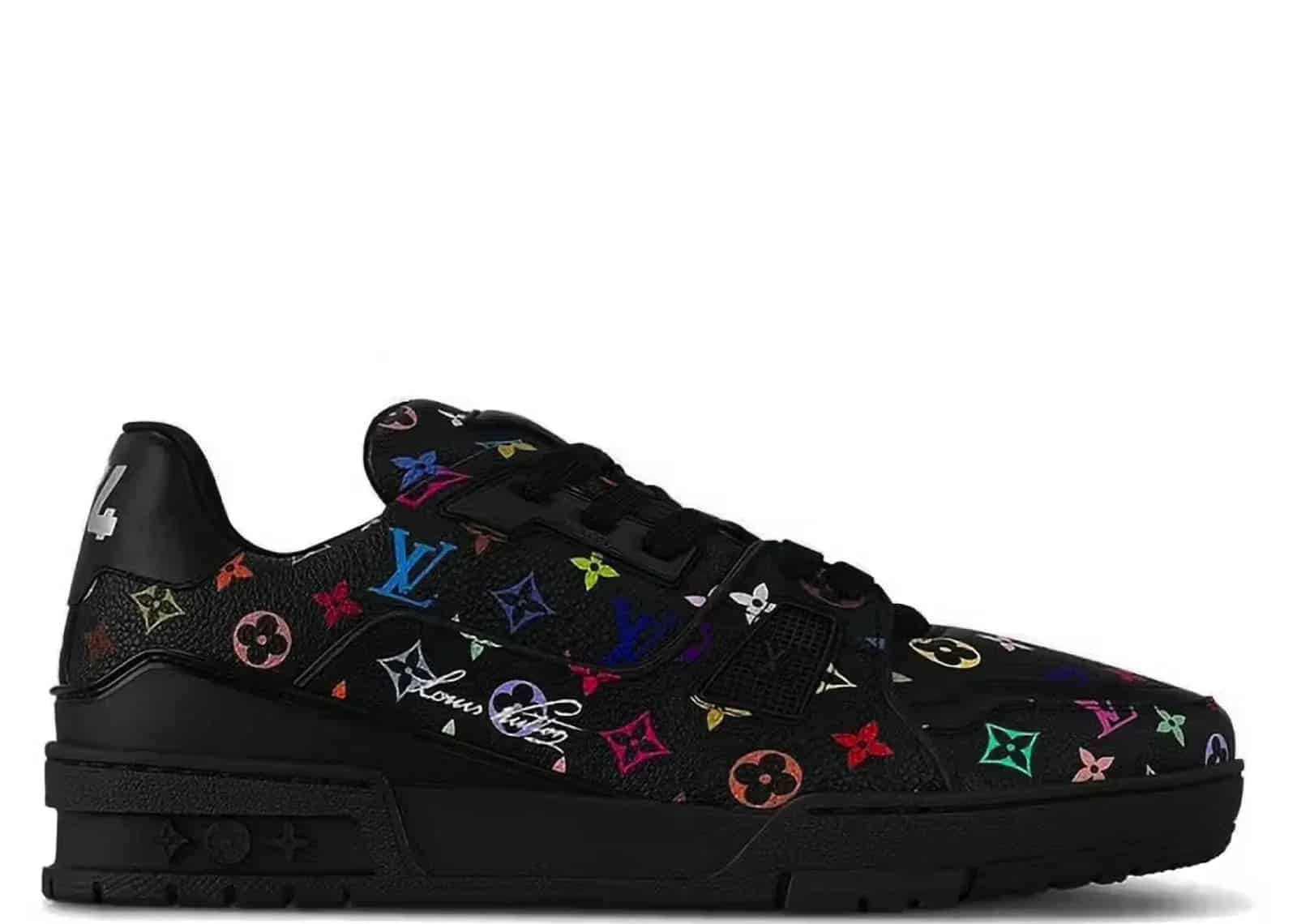 Louis Vuitton LV Trainer Takashi Murakami Black - My Suti
