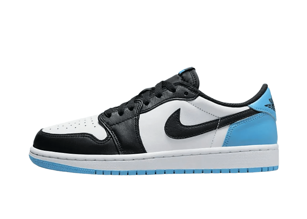 Nike Air Jordan 1 Low Black Dark Powder Blue (W) - My Suti