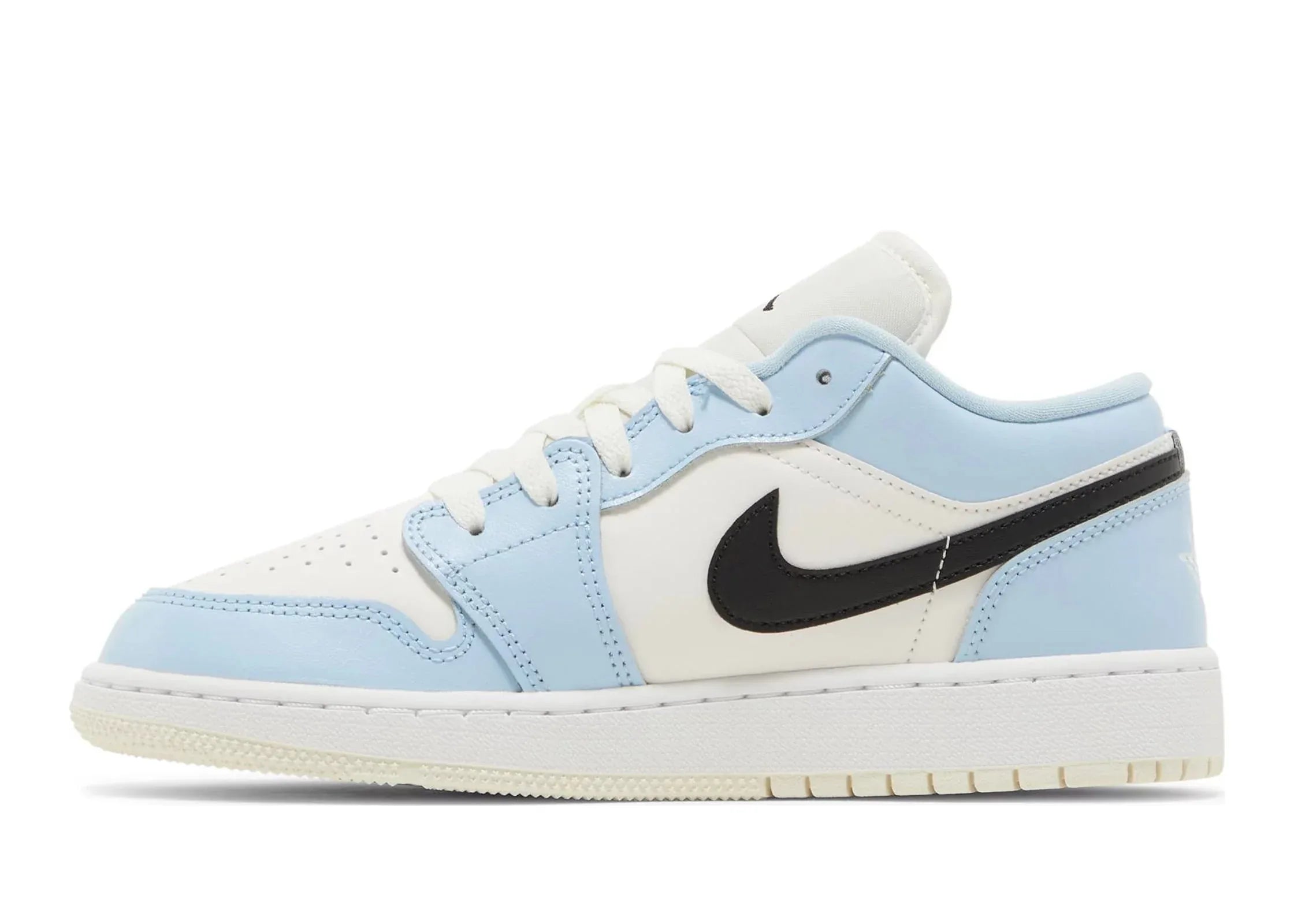 Nike Air Jordan 1 Low Ice Blue Black (GS) - My Suti