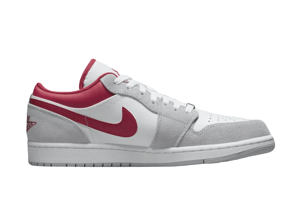 Nike Air Jordan 1 Low SE Light Smoke Grey Gym Red - My Suti