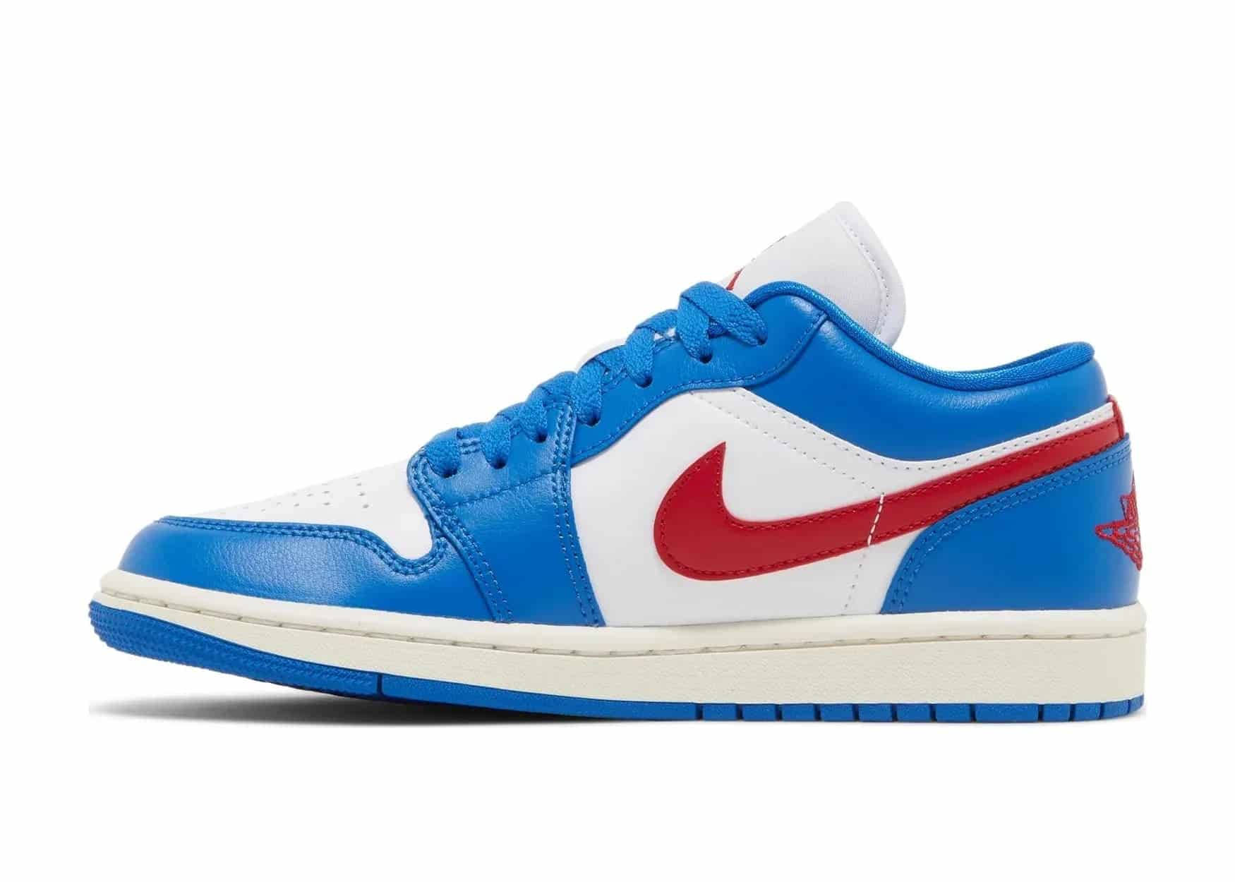 Nike Air Jordan 1 Low Sport Blue Gym Red (W) - My Suti