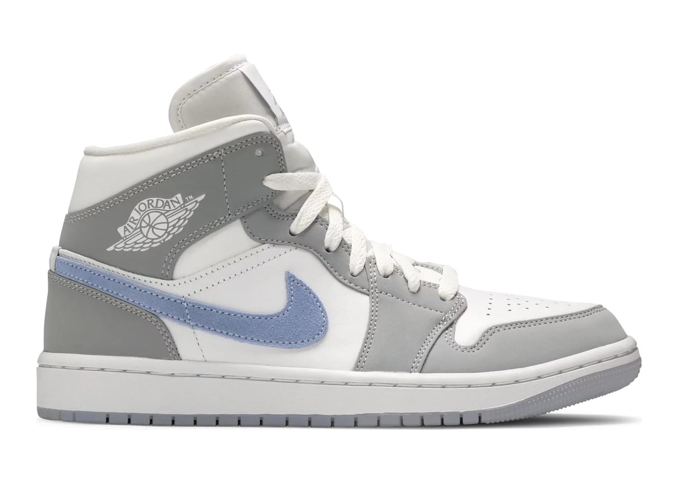 Nike Air Jordan 1 Mid Grey Blue (W) - My Suti