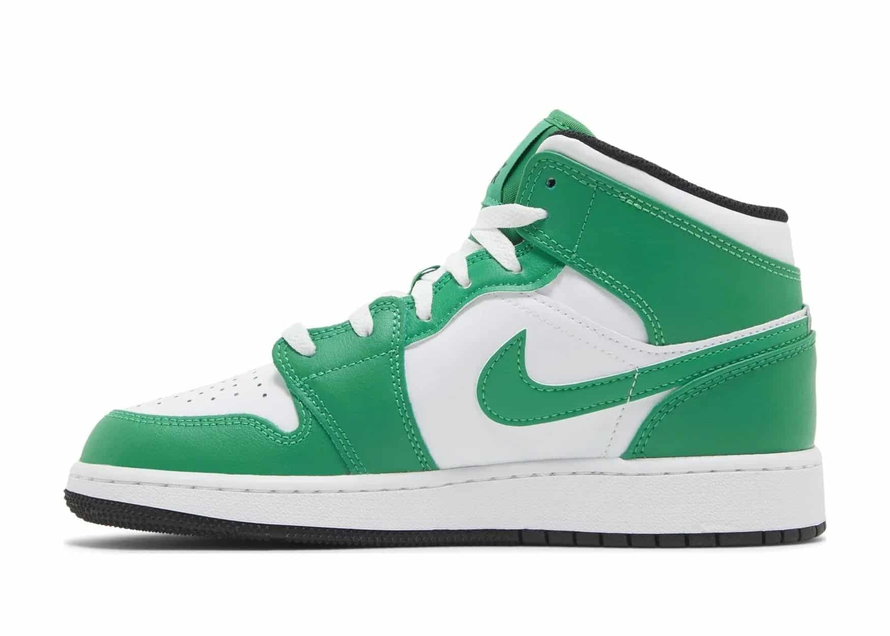 Nike Air Jordan 1 Mid Lucky Green (GS) - My Suti