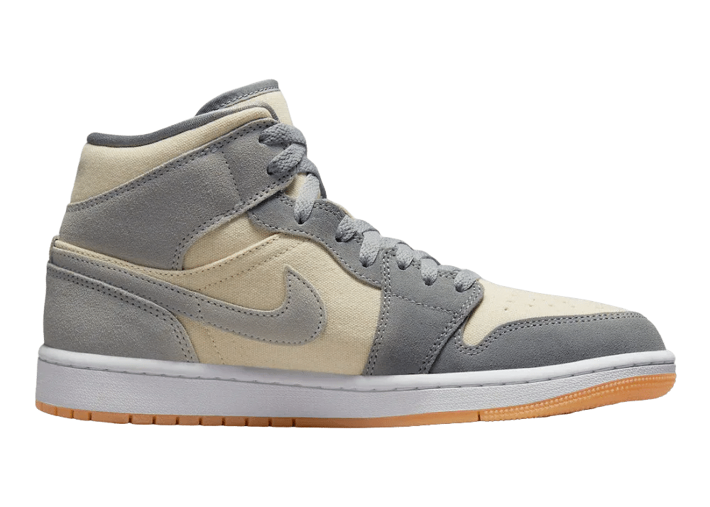 Nike Air Jordan 1 Mid SE Coconut Milk Particle Grey - My Suti