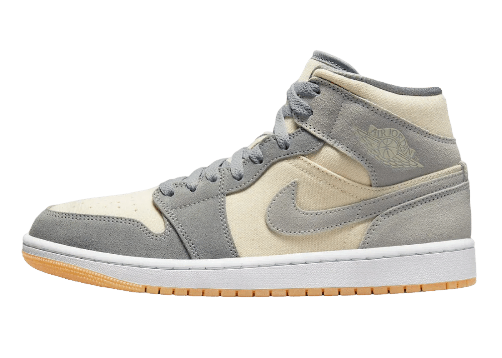 Nike Air Jordan 1 Mid SE Coconut Milk Particle Grey - My Suti