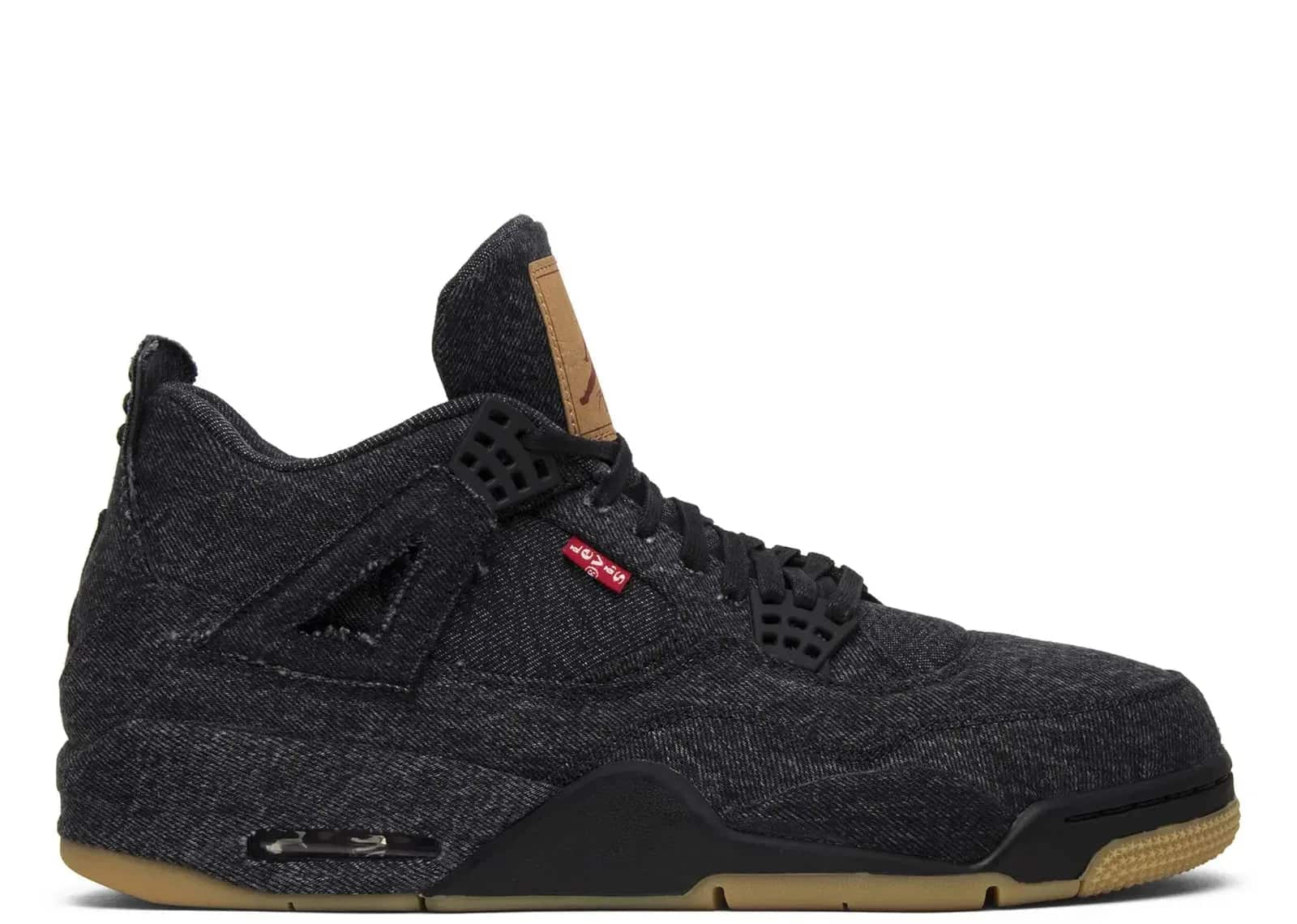 Nike Air Jordan 4 Retro Levis Black (Levis Tag) - My Suti