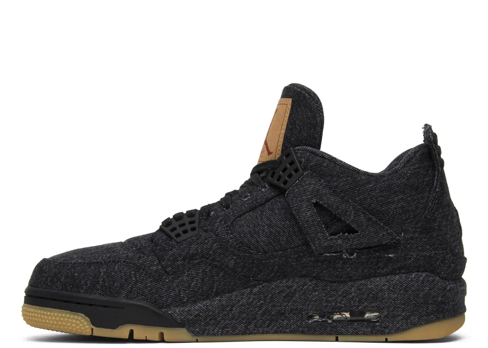 Nike Air Jordan 4 Retro Levis Black (Levis Tag) - My Suti