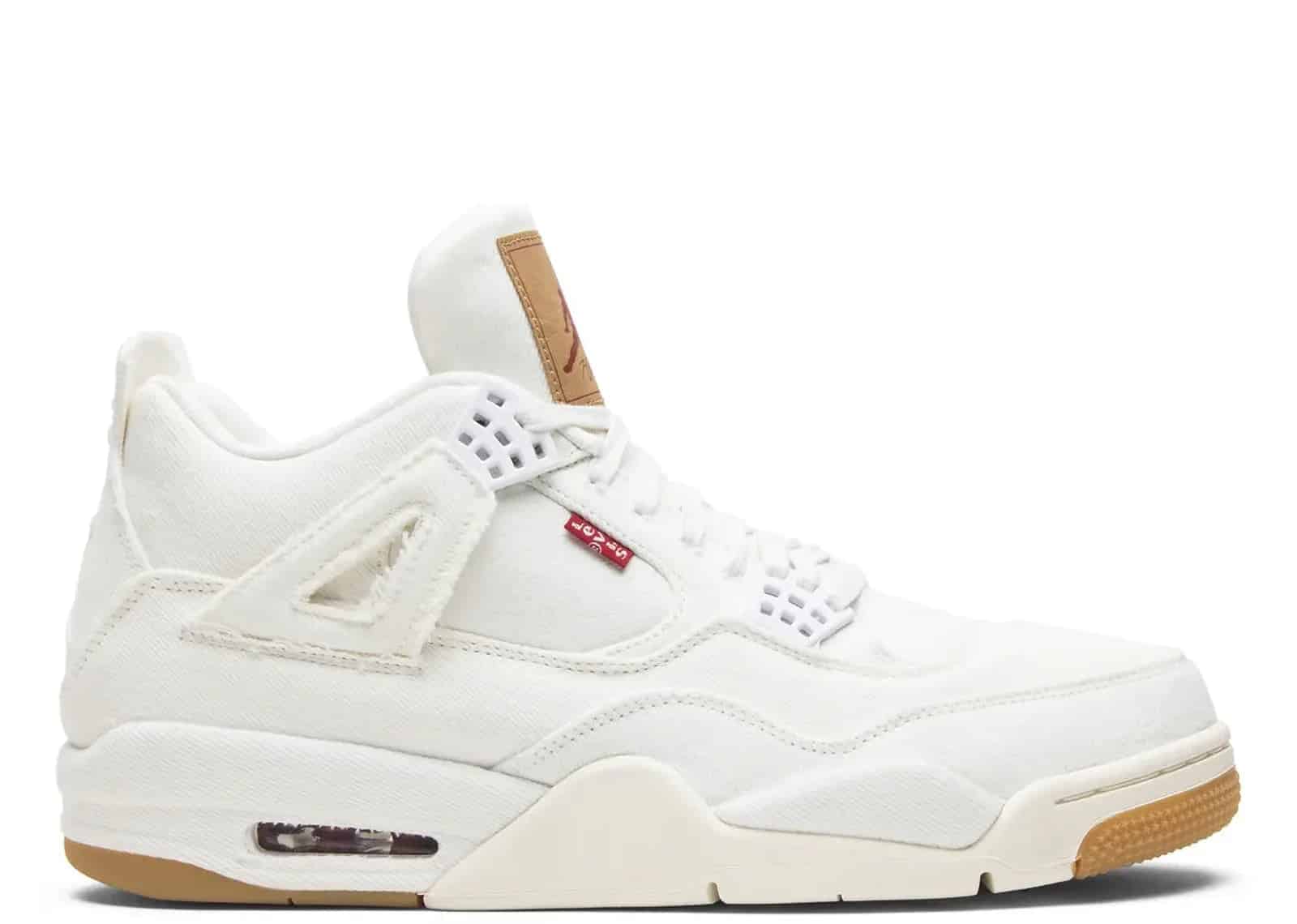 Nike Air Jordan 4 Retro Levis White (Levis Tag) - My Suti
