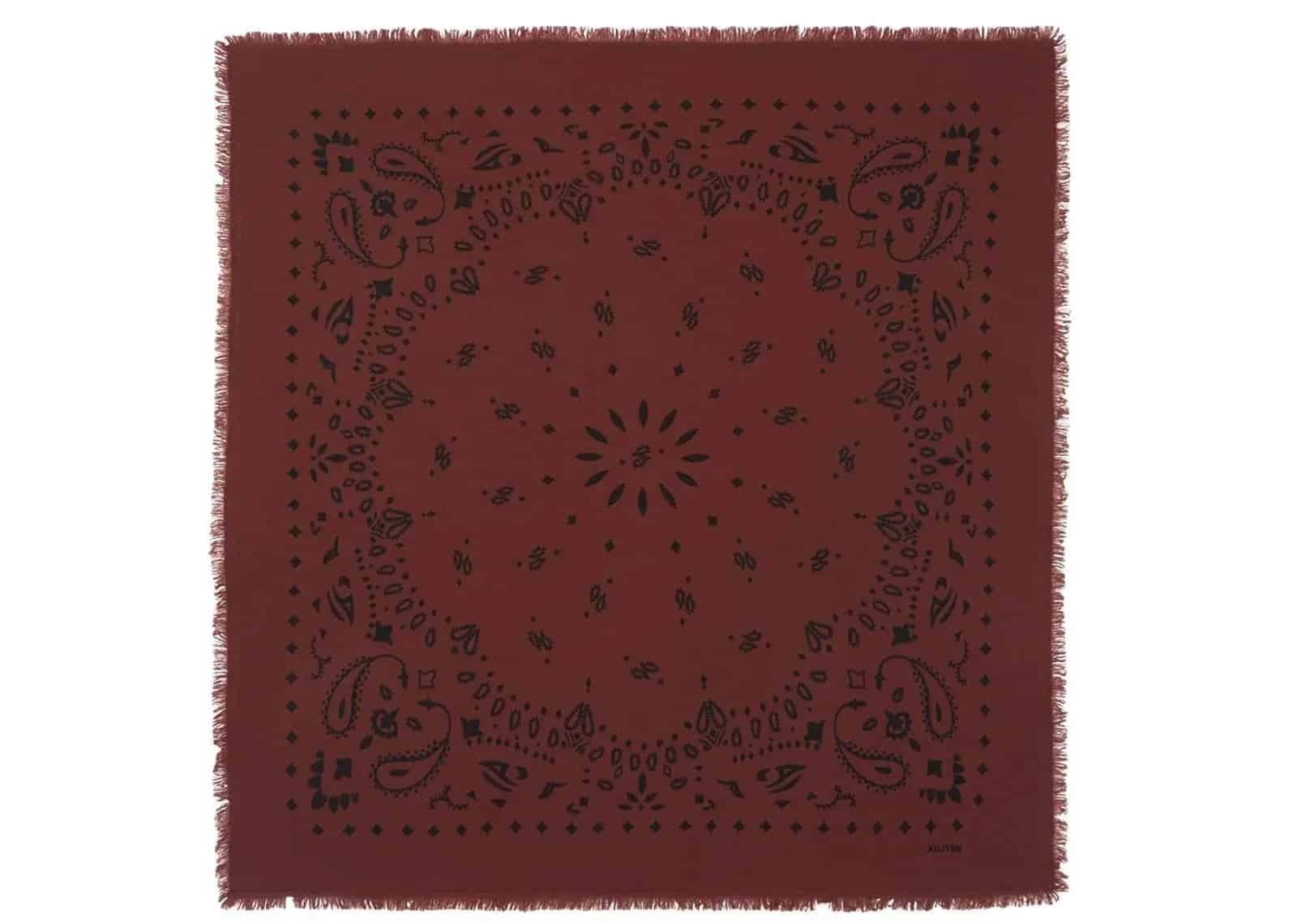 Kujten Small Bandana Hachi Earth Burgundy - My Suti