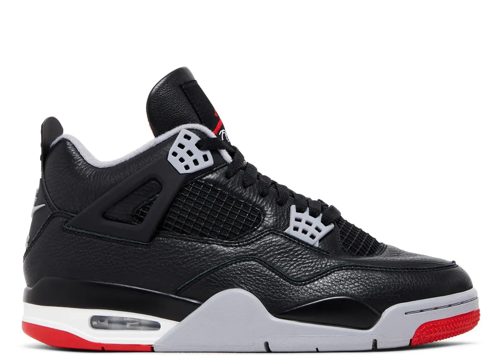 Air Jordan 4 Bred siyah kırmızı